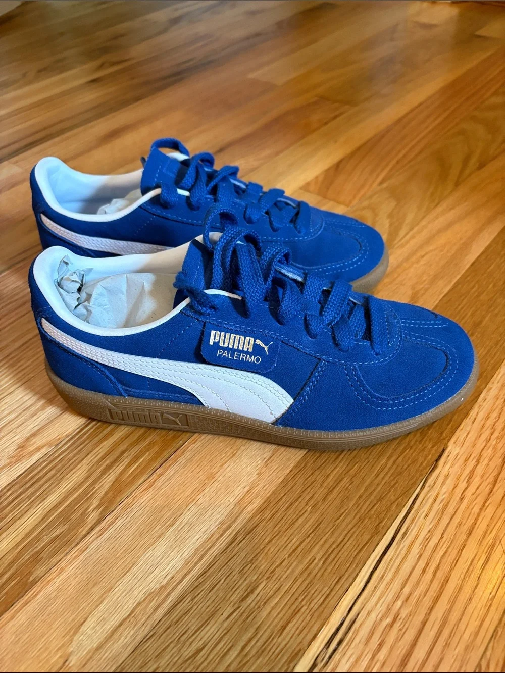 Puma Palermo Sneakers in Royal Blue